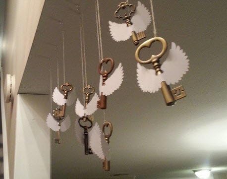 Wheeler3Designs Paper Wings Set of 10, NO Keys Included