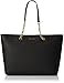 MICHAEL Michael Kors Women's Chain Travel Tote, Black, One Size