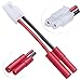 HobbyPark HXT 4.0mm to Male Tamiya Connector Adapter with 14AWG Silicone Wire Cable 1.96