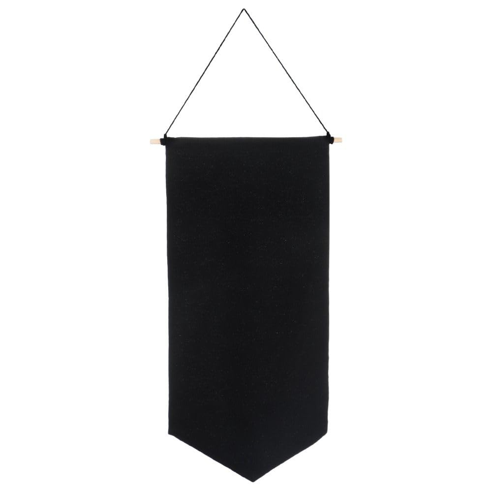 Risedot 2PCS Blank Cotton Canvas Banners, Enamel Pin Wall Display Banner, Nordic Ins Storage Hanging Cloth Large Brooch Storage