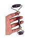 Natural Amethy Quartz Jade Stone Roller for Face Massage Neck Beauty with Double Roller,Anti-Aging Beauty Skincare Tool to Rejuvenate Facial Skin and Anti-Wrinkle Massager for Face Eyes Neck(Amethyst)