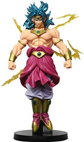 DUDDP Animetoys Anime Model Dragon Balls Pearl Dream Blue Hair Stand Cartoon Character Ornaments Model Home Decorations, Art Collection, Souvenirs 20cm Anime Suit