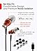 Symphonized NRG MFI Earbuds, Certified Lightning Earbuds Compatible with Apple iPhone/iPad/iPod, Premium Genuine Bubinga Wood in-Ear Noise Isolating Earphones, Stereo Wired Headphones (Black)thumb 1