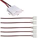 iCreating 10mm 2 Pin LED Strip Connector with Pigtail (10pcs), 5050 Flexible Light Strip Solderless Clamp On Pigtail Adapter for 10mm Wide SMD 5050 5630 Single Color Flexible LED Strip Lights