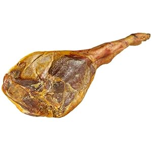 3,6 kg Original Paleta Serrana Schinken Vorderkeule spanischer Serranaschinken geräuchert 10 Monate luftgetrocknet