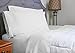 Whisper Organics Organic Cotton Pillow Case Set GOTS Certified, 300 Thread Count, Sateen (Queen, White)
