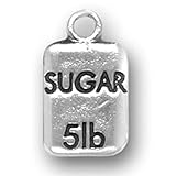 Sterling Silver 2D Kitchen Cooks Chefs 5 lb. Bag Of