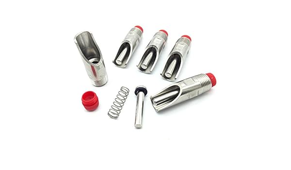 Amazon Com Muslin Mink 10 Pcs Pig Stainless Steel Automatic