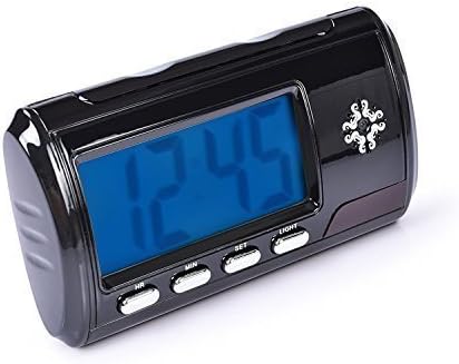 Hidden Spy Camera Alarm Clock HD 1080P Security Camera Loop Video Recorder with Remote Controller