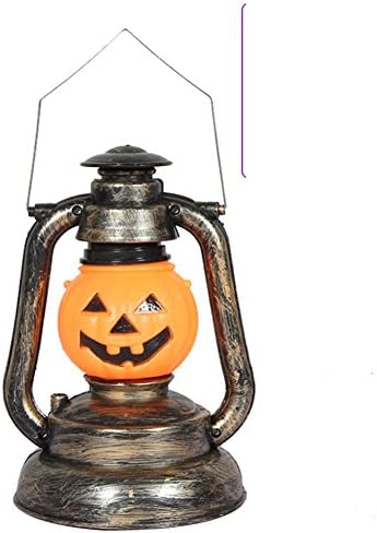 Site layout for Halloween props/ horror music ghost light/ portable kerosene glowing pumpkin-F