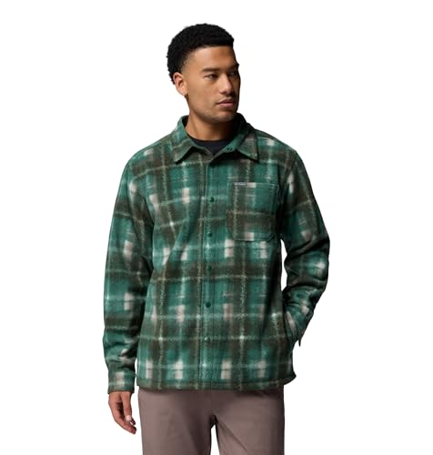 Columbia Men's Steens Mountain Printed Shirt Jacket II at Amazon