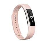 Fitbit Alta Accessory Leather Band - Blush Pink - Size Small - Made By Fitbit - Band Only