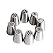 TANGCHU Russian Piping Tips Large Size Icing Syringe Set DIY Coupler Nozzle (8 PCS)