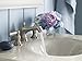 KOHLER 10577-4-CP Bancroft Widespread Bathroom Sink Faucet, Three-Hole Two Handle Bathroom Faucet, 1.2 GPM, Polished Chrome