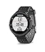 Garmin Forerunner 235 (Black/Gray) Gift Box Bundle | with HD Screen Protector Film (x4), PlayBetter USB Car/Wall Adapters & Protective Case | GPS Running Watch | On-Wrist Heart Rate | Black Gift Box