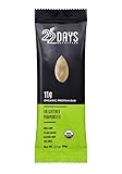22 Days Nutrition, Organic Protein Bar, Enlightened Pumpkinseed, 50g (Pack of 12)