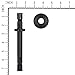 Murray Splined Jackshaft Kit Threaded & Splined; 6.48-Inch 491921MA
