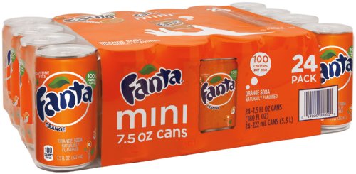 Fanta Orange Soda, 7.5 Ounce (24 Cans) - Thumbnail 4