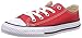 Converse Unisex-Child Chuck Taylor All Star Canvas Low Top Sneaker, red, 9 M US Toddler