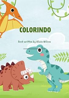 Livro Colorindo dinossauros