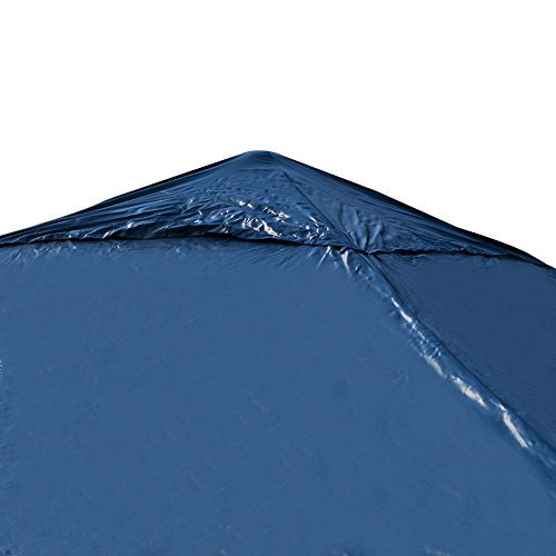 Sundale Outdoor 10 x 10 FT Heavy Duty Pop Up Canopy Waterproof UV-Protected Gazebo Portable Instant Shade Folding Shelter Patio Wedding Party Tent with Wheeled Carrying Bag, Navy Blue