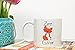 Funny Animal Coffee Mug by Crazy Cool Mugs | Zero Fox Given, 11 Ounce