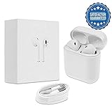 WSCSR Wireless Headphones Bluetooth Earbuds Stereo In-Ear Earpieces Earphones Hands Free Noise Cancelling for iPhone X 8 8plus 7 7plus 6S Samsung Galaxy S7 S8 IOS Android