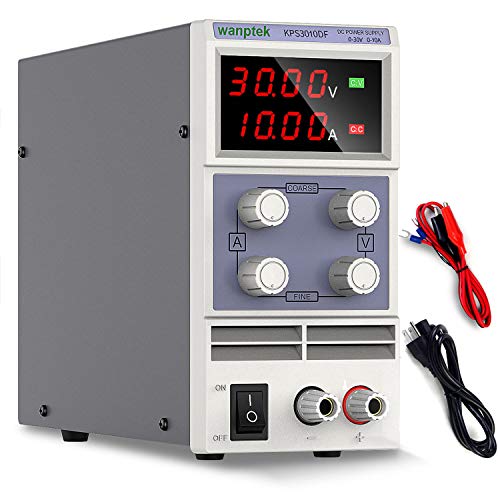 Dc Power Supply Variable 0 30v 0 10a Adjustable Regulated Switching Power Supply With 4 Digital Led Display Bench Power Supply With Coarse And Fine Adjustments Pricepulse
