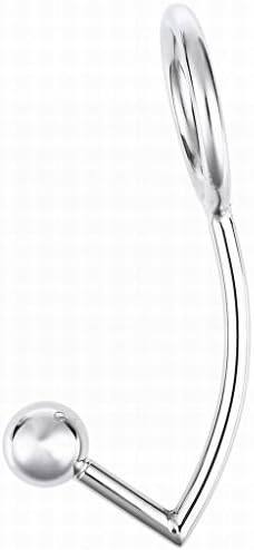 O8U3IE Stainless Steel Hook An-al Massage Stimulation Ring Health Care Toys for Men