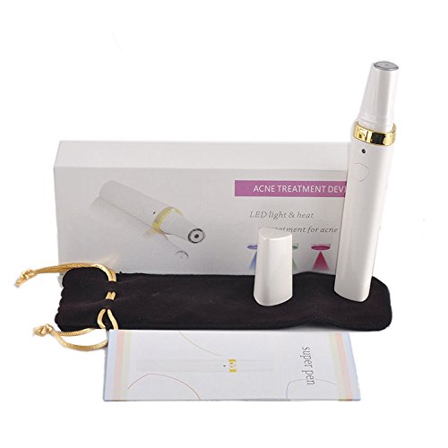Msmask 3 Colors LED Soft Laser Acne Pen Blemish Removal Light Treatment Skin Face Tool - Thumbnail 6