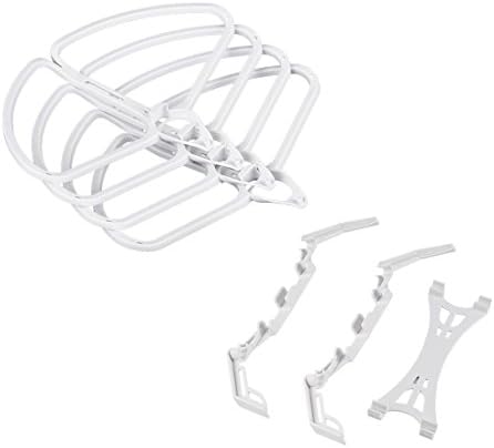 CQT Propeller Protectors Props Guards ( 4pcs ) Quick Release On/off Prop + Gimbal & Camera Protection Board + Landing Gear Extenders for DJI Phantom 4/Pro/Pro+/Advanced 4A RC Drone Quadcopter Parts