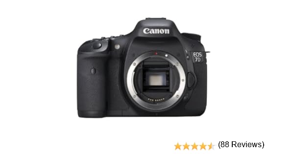 Canon EOS 7D - Cámara Réflex Digital 18 MP (Cuerpo): Amazon.es: Electrónica