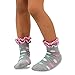 TeeHee Kids Girls Cotton Double Ruffle Crew Socks 6 Pair Pack (6-8 Years, Dots)