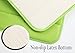 Yimobra Memory Foam Bath Mat, 31.5 x 19.8 Inches, Comfortable, Soft, Maximum Absorbent, Machine Wash, Non-Slip, Thick, Easier to Dry for Bathroom Floor Rug, Light Green