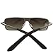 Vuarnet Extreme Unisex VE 7004 Square Aviator Polarized Sunglasses, Palladium