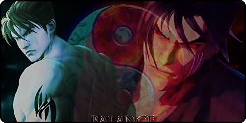 Black Friday Promotions Non-slip Rubber Base - Tekken Jin Kazama_Balance Big Mousepads 600x300x3mm(23.62x11.80x0.12inch)