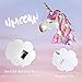 Unicorn Night Lights Painted Flower Unicorn Color Changeable Light Up Marquee Unicorn Signs LED Kids Lamps for Birthday Christmas Bedrooms Home Wall Decor Unicorn Gifts for Girls