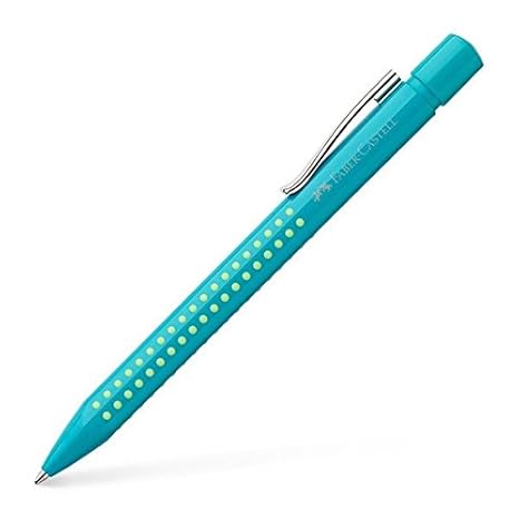 Faber-Castell 243903 - Kugelschreiber GRIP 2010, Mine M, türkis/hellgrün