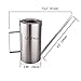 IMEEA Watering Can Stainless Steel SUS304 Long Spout Cylindrical Brushed Modern Style, 50oz/1.5L