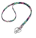 Vera Bradley Lanyard Necklace Strap (Petal Paisley)