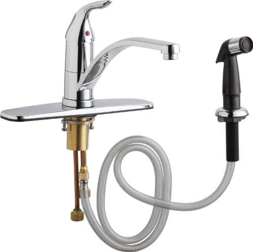 Chicago Faucets Kitchen Faucet Side Sprayer Spout