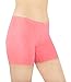 Sexy Basics Womens 6 Pack Cotton Spandex Sheer Mini Bike Yoga Boyshort Boxer Brief, Assorted Colors, 2XL