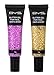 BYS Glitter Gel For Face, Hair and Body - 2 Pack, Mythical Mermaid