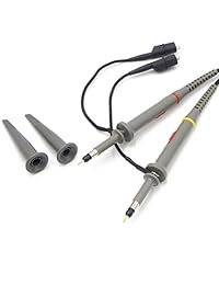 RioRand PP150   Lote de 2 pinzas de osciloscopio (100 MHz, incluye kit de accesorios)