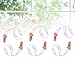 LUOEM 20pcs Bachelorette Party Whistle Plastic Hens Party Supplies Night Novelty Whistle Necklace Party Favors