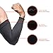Arm Sleeve,Oodvj UV Sun Sleeves of 1 Pair,Sun Protection Long Arm Sleeves Sport Cooling Suitable Men Women For Outdoor Sports - Black