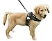 Heavy Duty Dog Harness Pet Leash Lead Set for Small Medium Large Dogs, Adjustable Reflective No-Pull Padded Puppy Dog Harness Collar Chest Vest with Handle Training Walking Leash