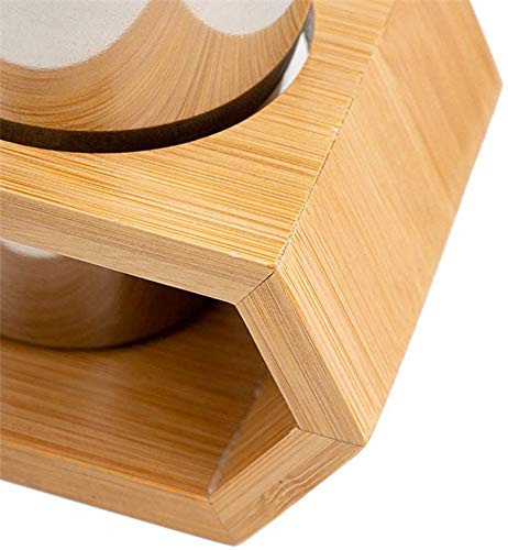 LKNJLL 10-teiliges Edelstahl-Cocktail-Streuer-Set mit Bambus Stand: Barkeeper Kit Perfect Bar Set for Home Bar mit Allen… – Bild 5