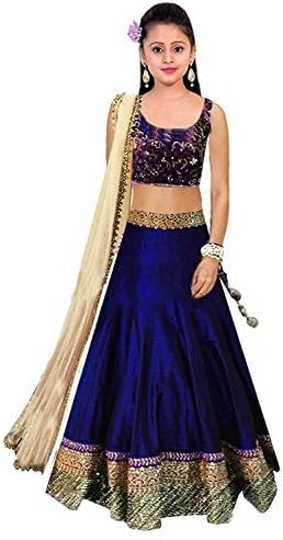 Dipak Fashion New Classy Kids Traditional Pink lehenga choli