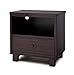 Simmons Kids Rowen Nightstand, Black Espresso
